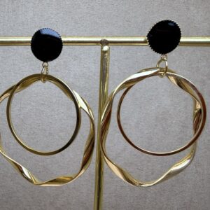 Circle Drop Earrings