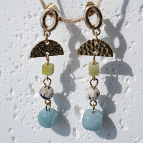 The Eclectic Element Earrings under sun