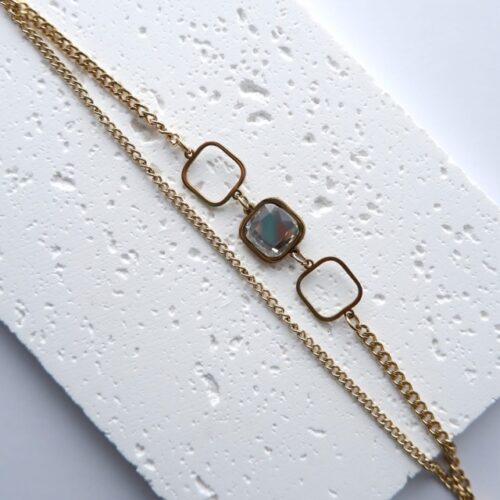 The Deco Square Bracelet