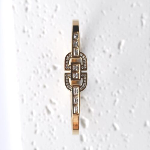 The Deco Interlock Bangle