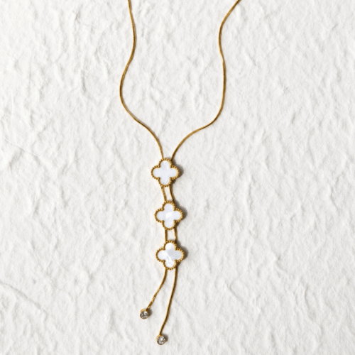 The Pearl Clover Necklace