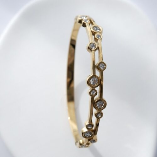 Constellation Double Band Bangle
